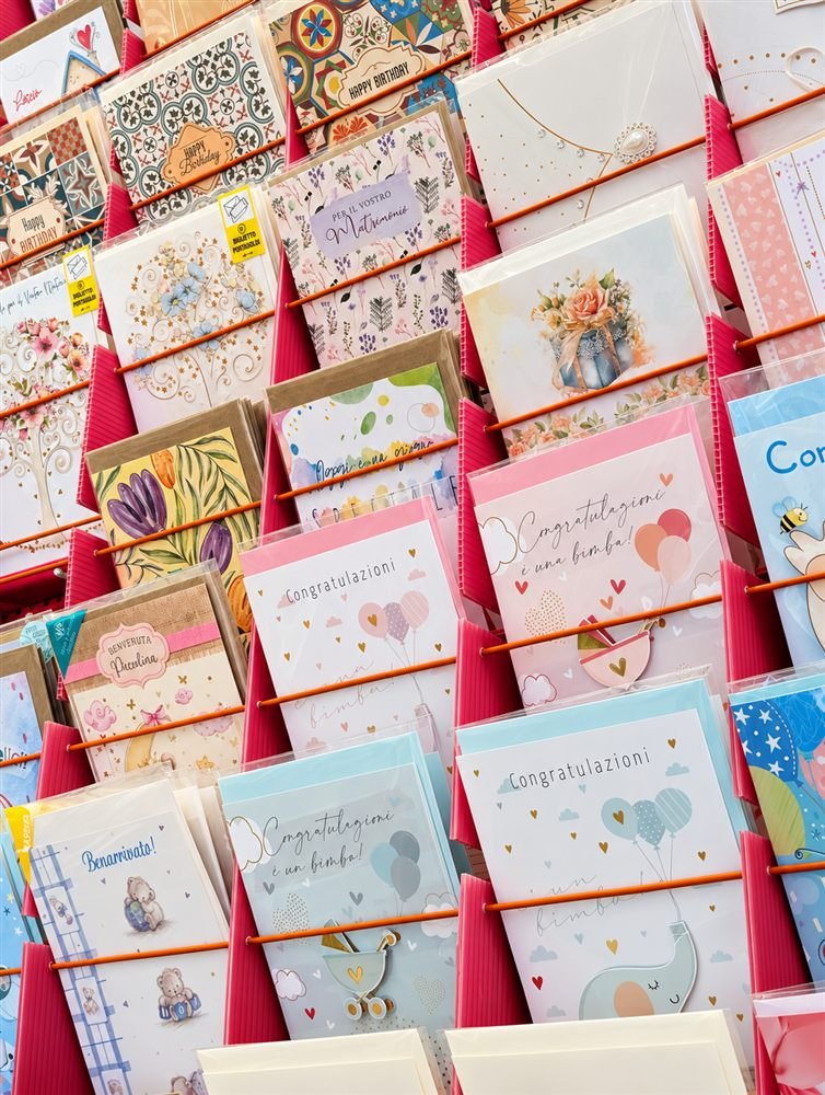 Biglietti d'auguri per compleanni e ricorrenze da Fantasie di Carta