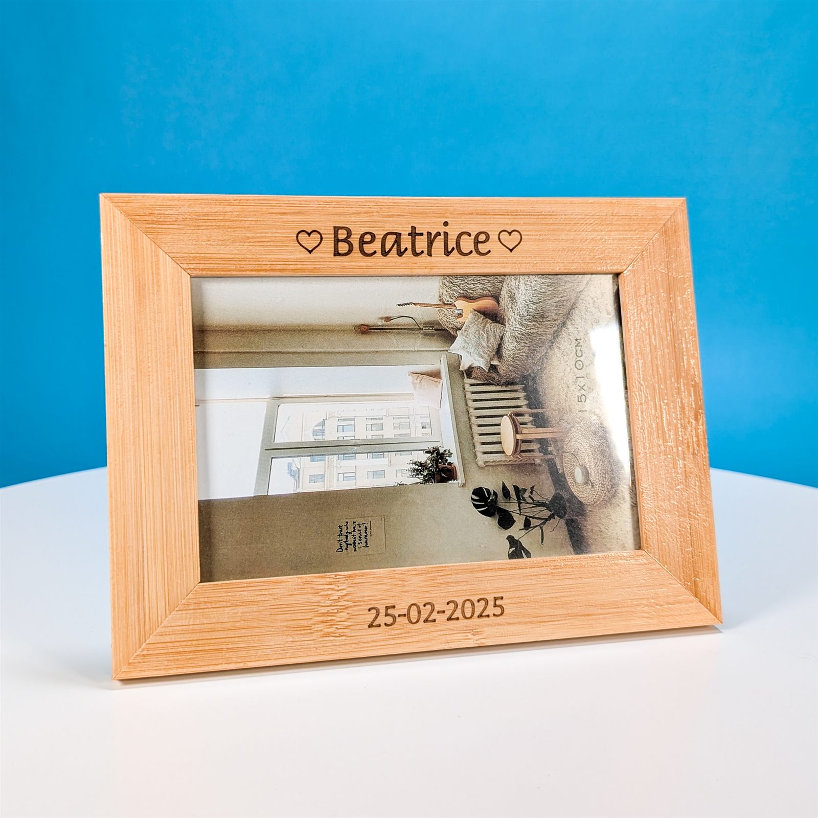 Cornice portafoto personalizzata