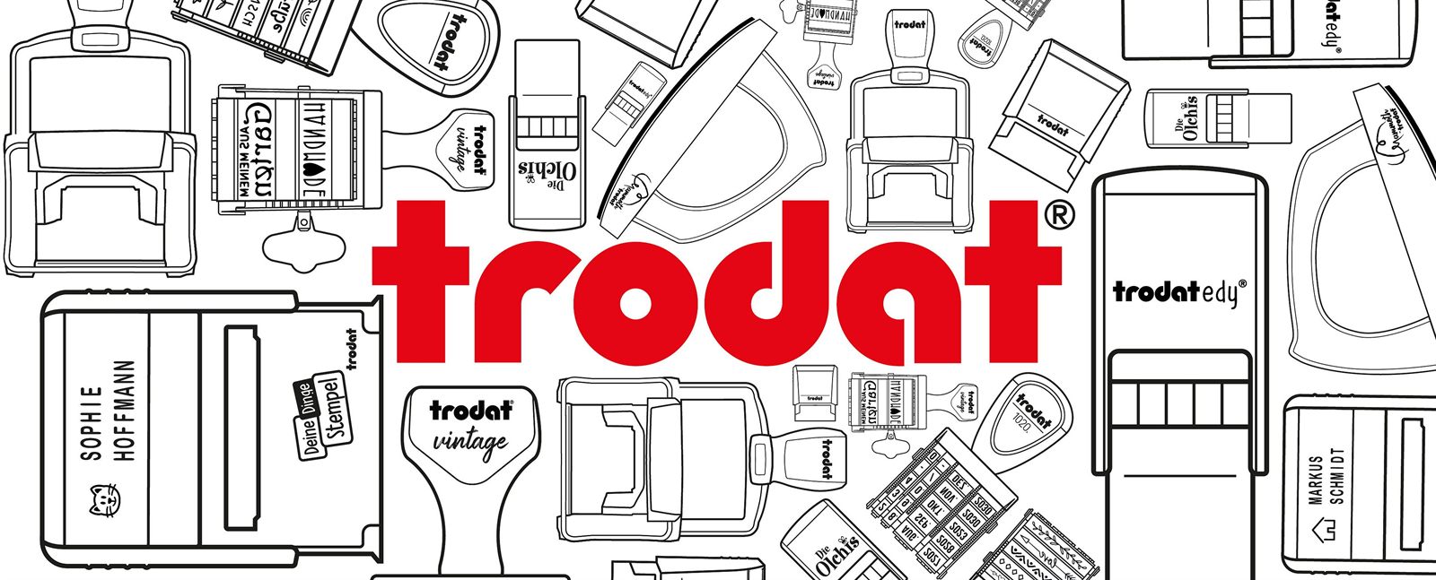 Timbri personalizzati Trodat da Fantasie di Carta a Rosà